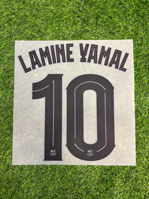 FC Barcelona 25/26 Away Official Print - LAMINE YAMAL 10