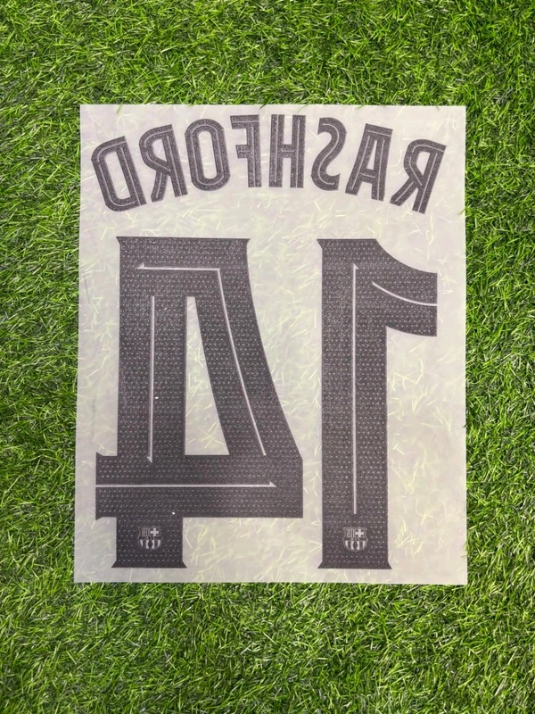 FC Barcelona 25/26 Away Official Print - RASHFORD 14