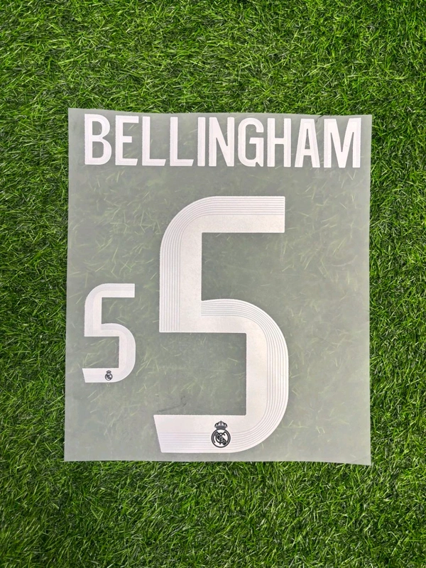 Madrid 25/26 Home Official Print - BELLINGHAM 5