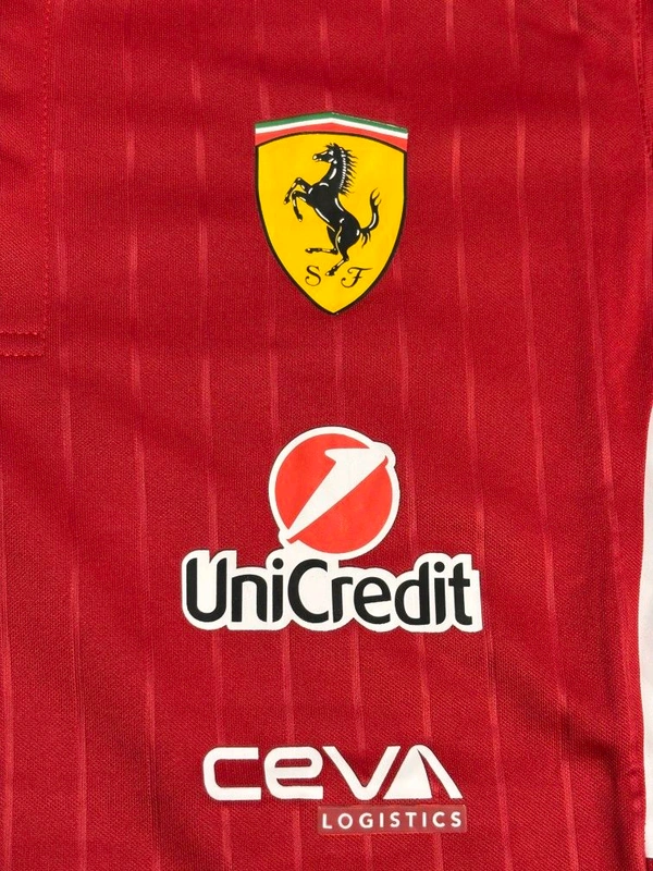 Scuderia Ferrari F1 Team Red Polo Shirt - M