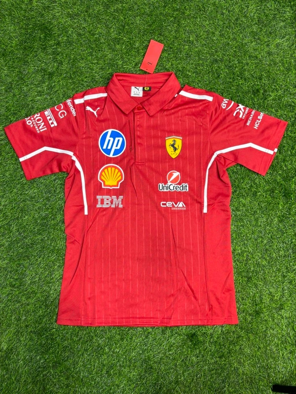 Scuderia Ferrari F1 Team Red Polo Shirt - XXL