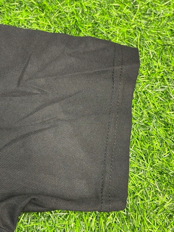 PSG Black Colour Polo Shirt With Zipper - XL