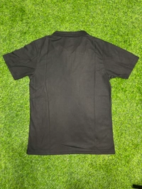 PSG Black Colour Polo Shirt With Zipper - XL