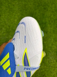 Predator Foldover Elite Green Blue Colour FG With Lace - 6.5