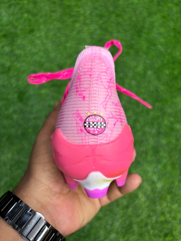 Ultra Ultimate Baby Pink Colour FG Low-top With Lace - 6.5