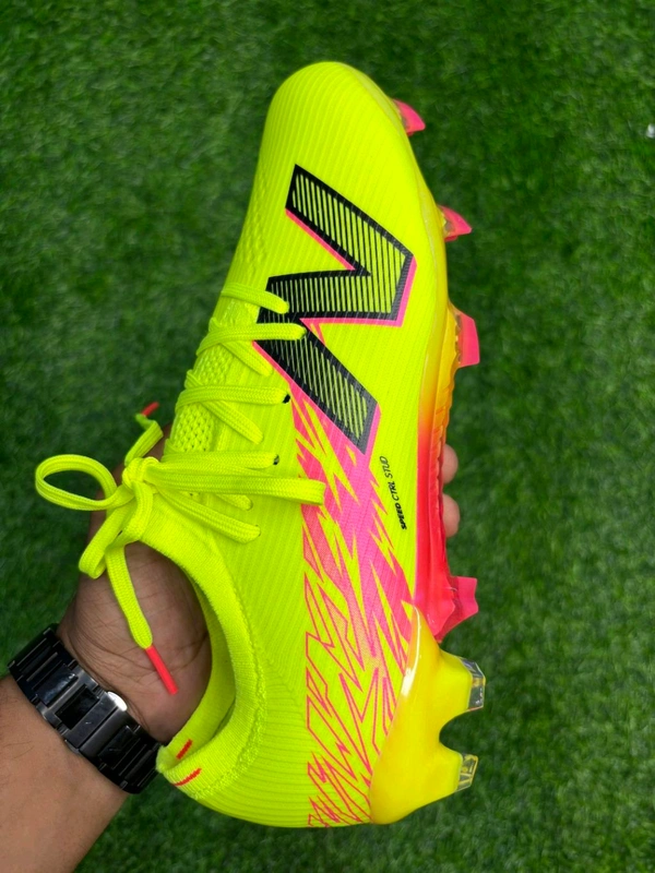 Unisex Furon Elite FG V8 Yellow Colour Low-top With lace - 9.5