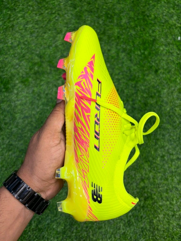 Unisex Furon Elite FG V8 Yellow Colour Low-top With lace - 10.5