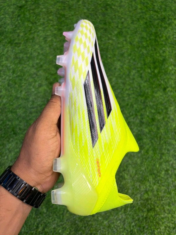 F50 Elite Light Yellow Colour Low-top FG Without Lace - 10.5