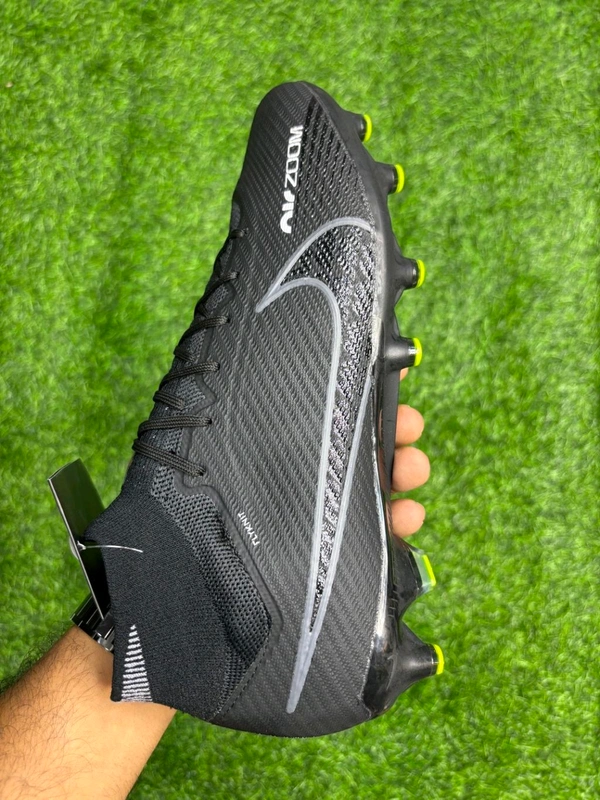 Mercurial Superfly 9 High-top FG/AG Black Colour - 7.5