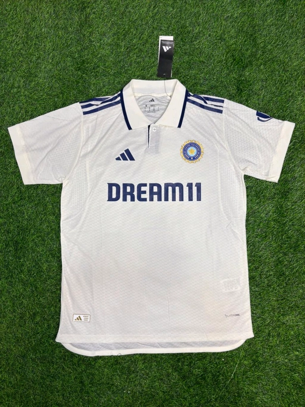India Cricket Test Player Edition Jersey - S