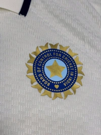 India Cricket Test Player Edition Jersey - L