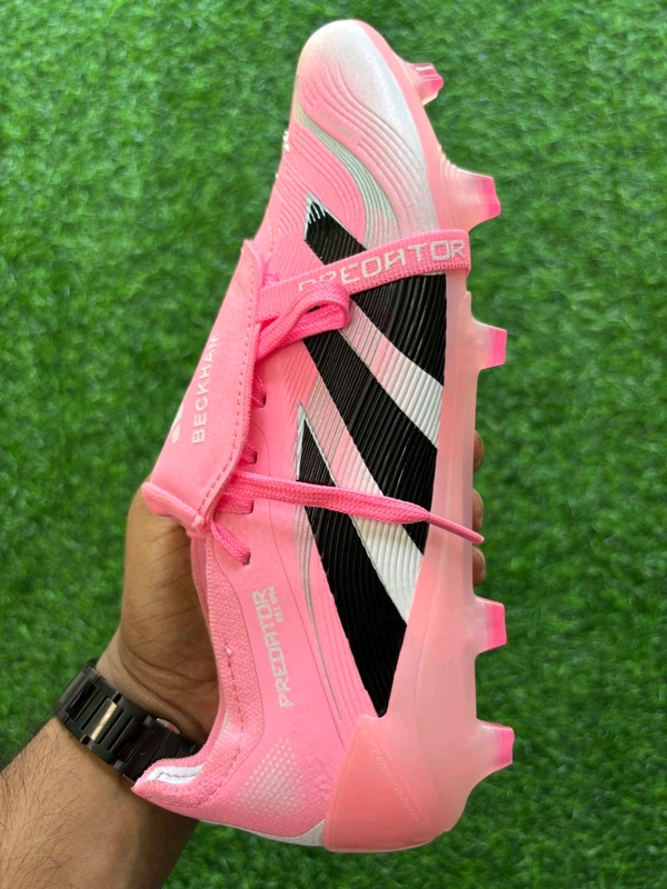 Predator Elite Foldover Baby Pink Colour FG BECKHAM Edition - 8