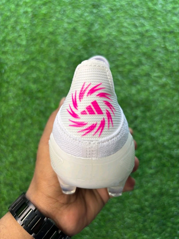 F50 Elite White And Pink Colour FG Without Lace - 6