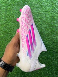 F50 Elite White And Pink Colour FG Without Lace - 8