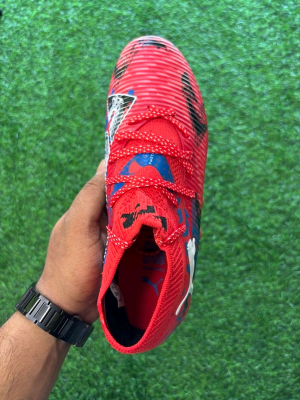 Future 8 Ultimate Red Colour FG Low-top With Lace - 7.5