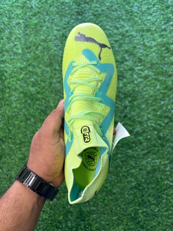 Future Ultimate FG Light Green Colour With Lace - 6