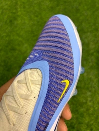 Phantom 6 Luna III Elite White And Blue Low-top FG With Lace - 6