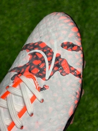 Hypervenom Phantom 3 White Orange Low-top FG With Lace(Colour Changing) - 6