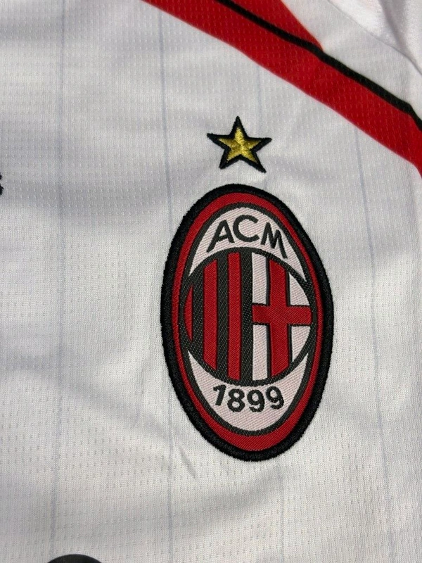 Retro AC Milan 2006-07 Away Kit Fan Edition Full Sleeve With Short - S