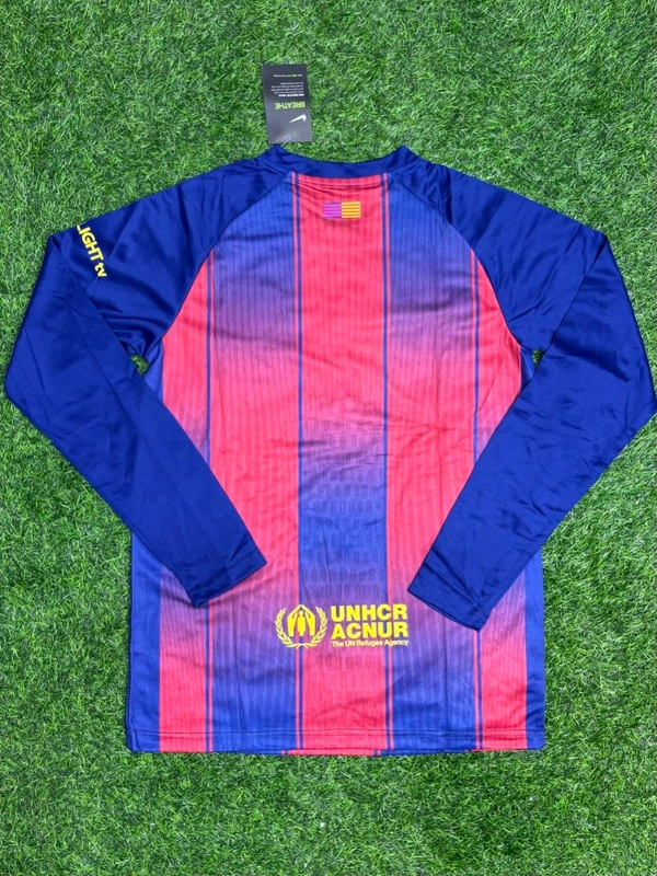FC Barcelona 25/26 Home Kit Fan Edition Full Sleeve With Short - L
