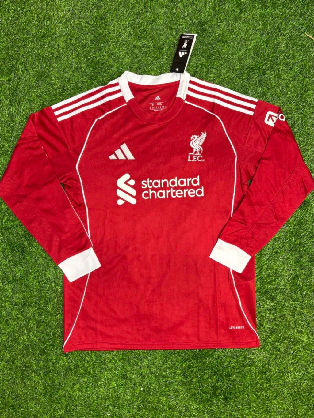 Liverpool FC 25/26 Home Kit Master Edition Full Sleeve Liverpool FC 25/26 Home Kit Master Edition Full Sleeve