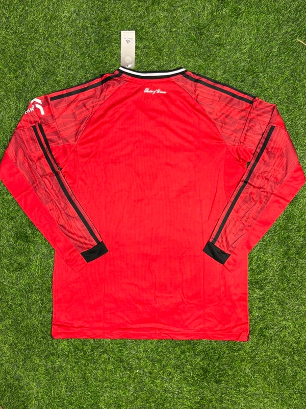 Manchester United 25/26 Home Kit Fan Edition Full Sleeve With Short - M