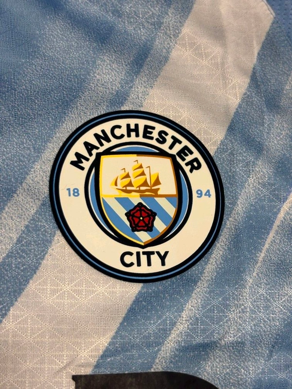 Manchester City 25/26 Home Kit Player Edition Full Sleeve - S