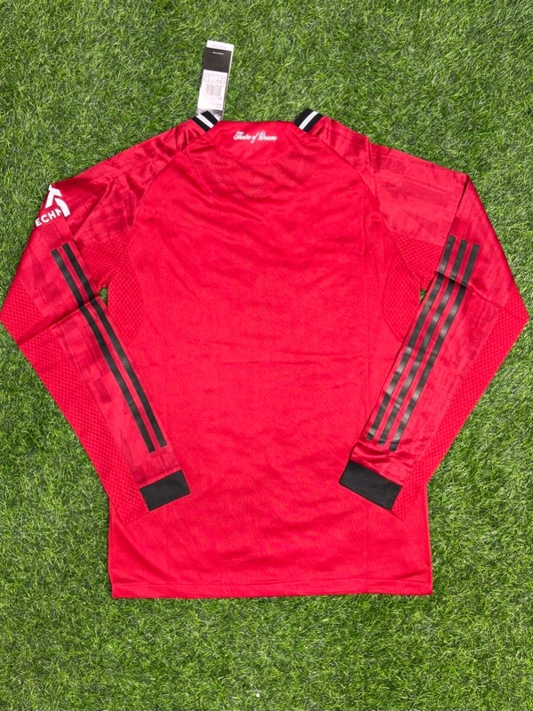 Manchester United 25/26 Home Kit Player Edition Full Sleeve - L