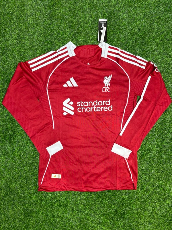 Liverpool FC 25/26 Home Kit Player Edition Full Sleeve - L