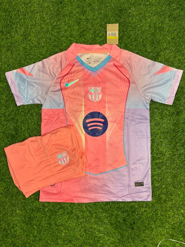 FC Barcelona 2025 Pink Special Kit Fan Edition With Short - S