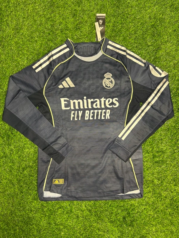 Madrid 25/26 Away Kit Player Edition Full Sleeve - L