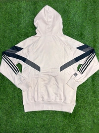 Madrid 2025 Cream And Grey Colour Traning Suit Set - S