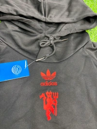 Manchester United 2025 Black And Red Colour Traning Suit Set - L