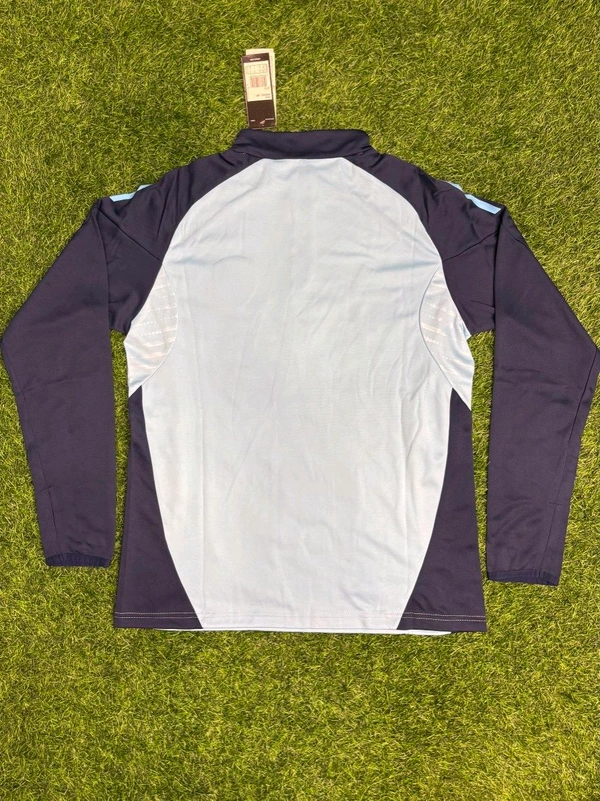 Arsenal FC Sky-blue And Navy Blue Colour Combination Training Suit - XL