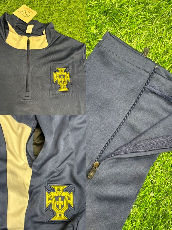 Portugal National Team Navy Blue Colour Training Suit - XL