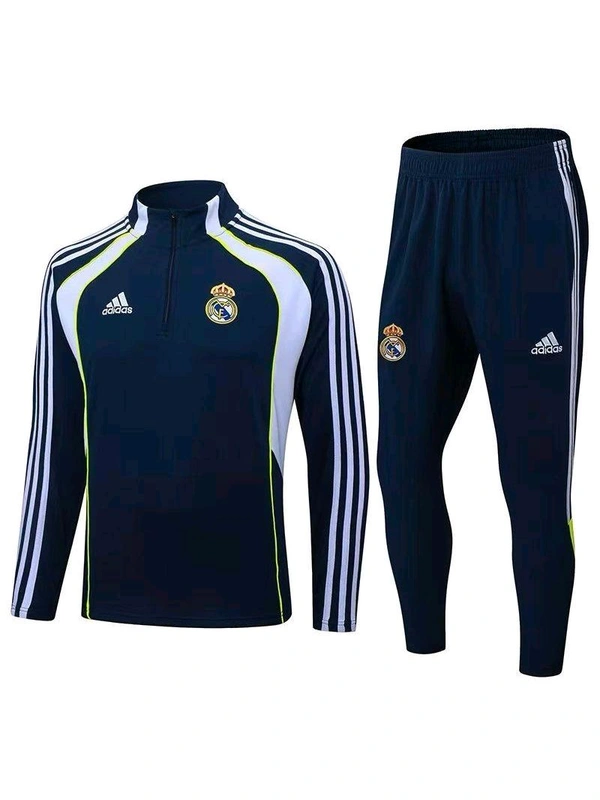 Madrid Navy Blue Colour Training Suit - M