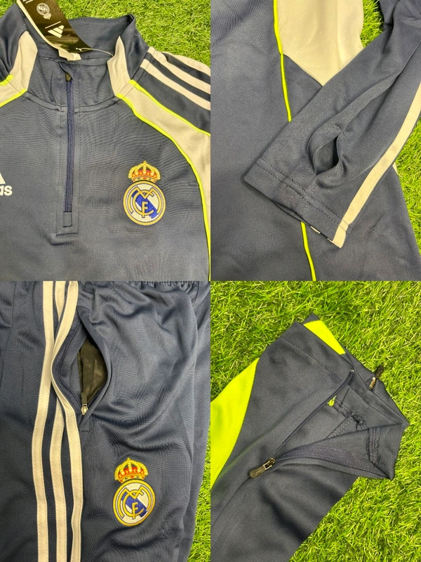 Madrid Navy Blue Colour Training Suit - M