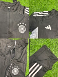 Germany National Football Team Black Colour Training Suit - L