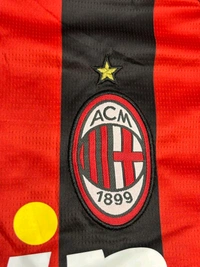 Retro AC Milan 2006-07 Home Kit Fan Edition Full Sleeve With Short - S