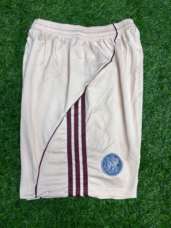 Beige Ajax 25/26 3rd Kit Fan Edition With Short - M