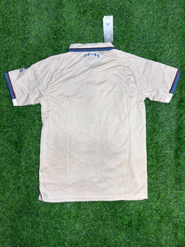 Beige Ajax 25/26 3rd Kit Fan Edition With Short - L
