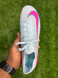 Mercurial Vapor 16 Light Blue And Pink Low-top FG With Lace - 6