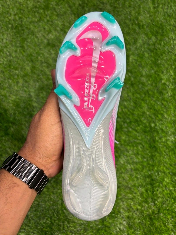 Mercurial Vapor 16 Light Blue And Pink Low-top FG With Lace - 6