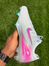 Mercurial Vapor 16 Light Blue And Pink Low-top FG With Lace - 7.5