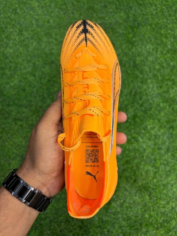 Ultra 6 Ultimate FG Yellow Colour Low-top With Lace - 7