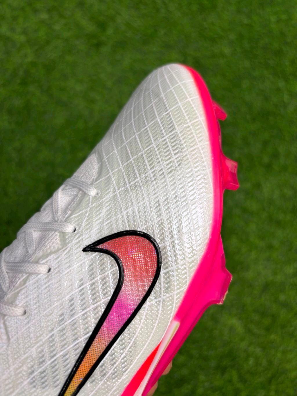 Mercurial Superfly 9 Elite White High-top FG With Lace (Marcus