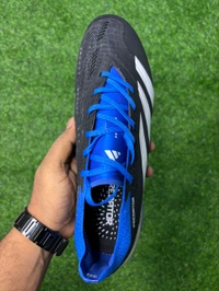 Predator Elite Blue Black FG With Lace - 7.5