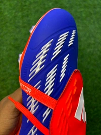 Predator Foldover Elite Blue Orange FG With Lace - 8