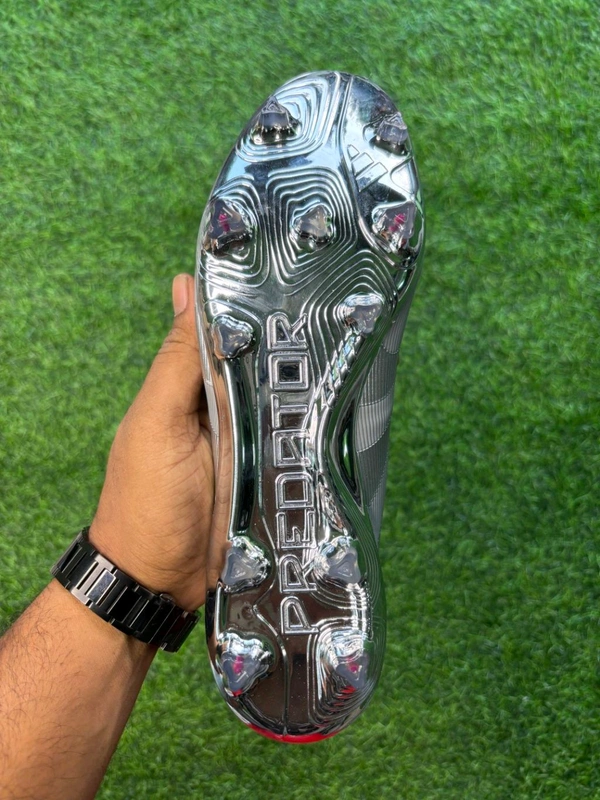 Predator Elite Silver Colour FG Without Lace Bellingham Edition - 7.5