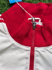 FC Bayern Munich White And Red Colour Windbreaker Jacket - M